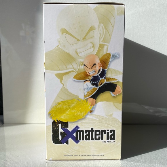 Sealed New Banpresto Dragonball Z Krillin Figure Gxmateria - Picture 7 of 11